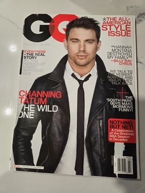 GQ Magazine Channing Tatum March 2011 Collector's Edition